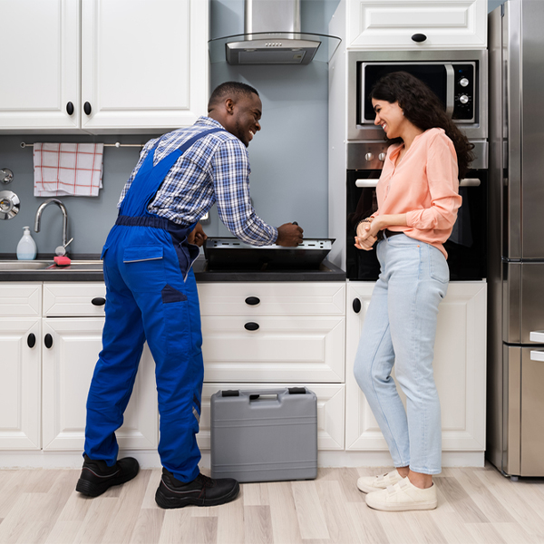 can you provide an estimate for cooktop repair before beginning any work in Big Island